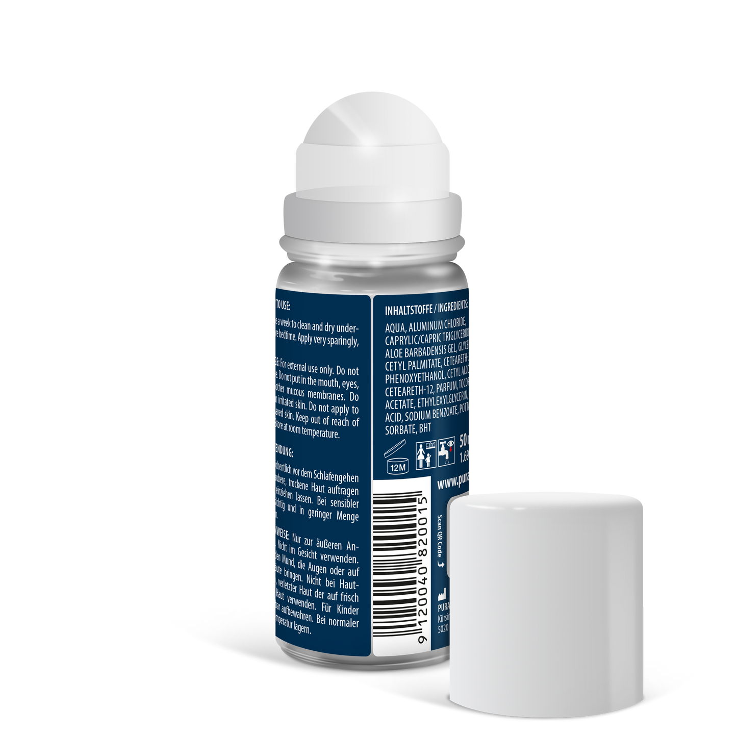 PURAX Antitranspirant Roll On 50ml
