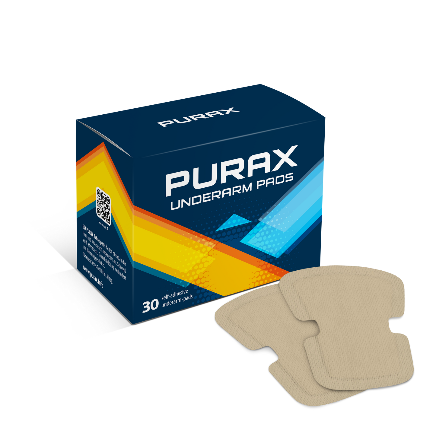 PURAX Underarm Pads - 30 Stück