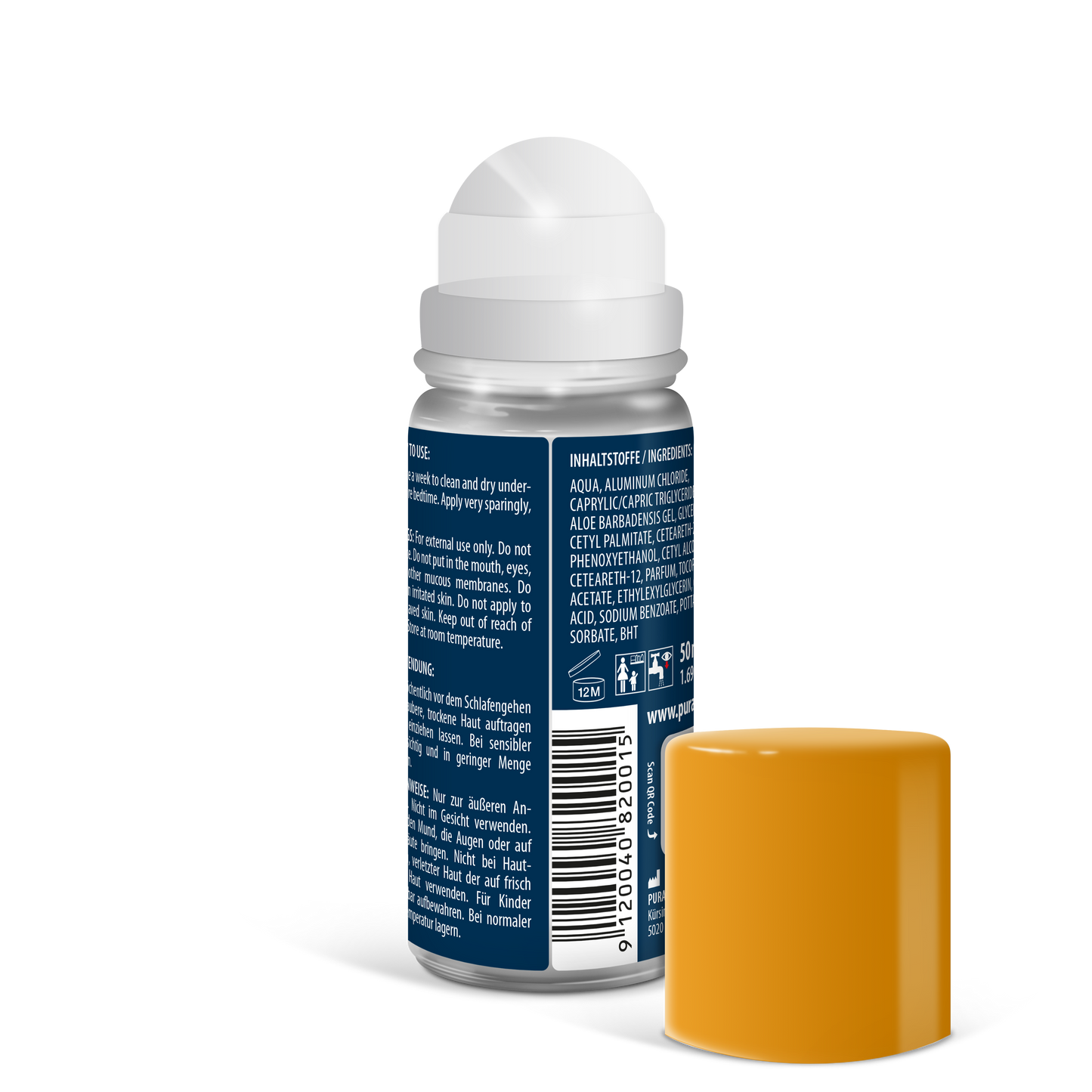 PURAX Anti-traspirante Roll On 50ml