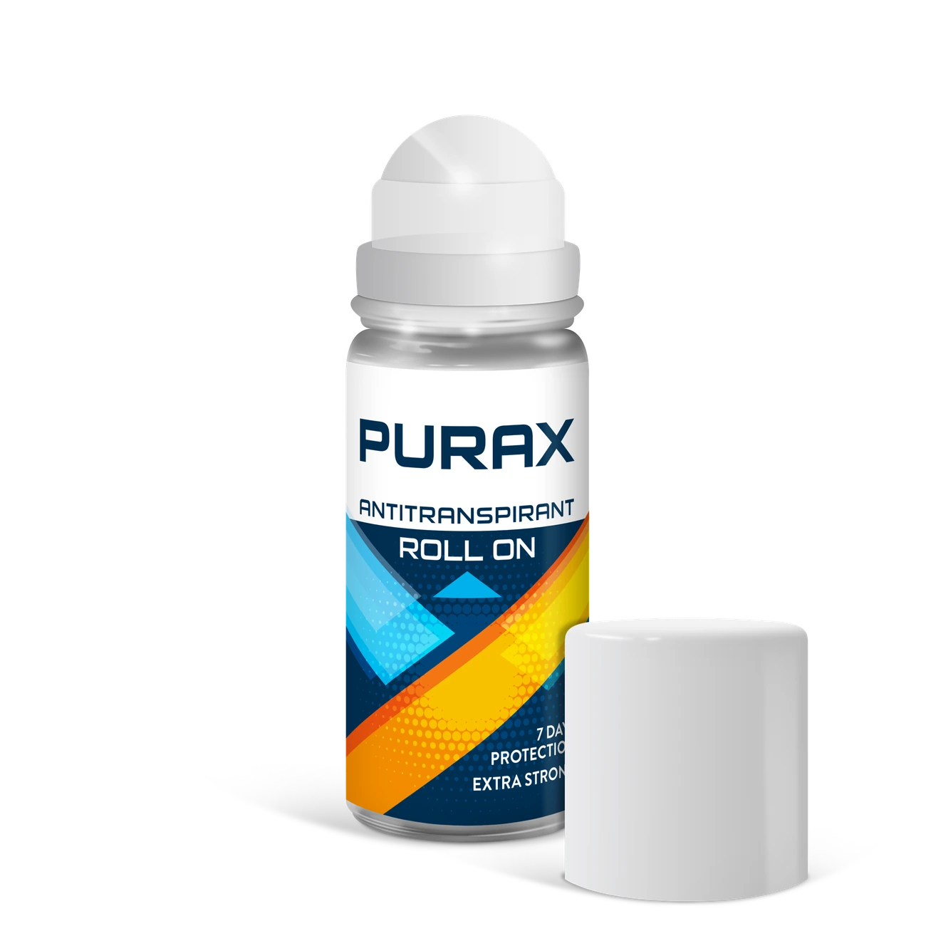 Geöffneter PURAX Antitranspirant Roll-On